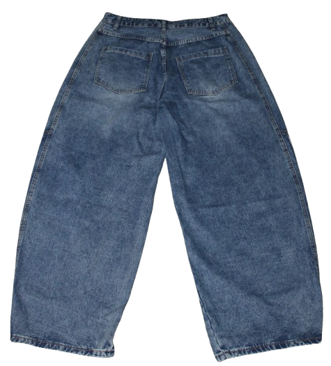 camo print barrel jeans